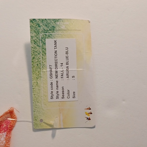 NEW! Ripcurl tank with fringe (5356) - Picture 5 of 6